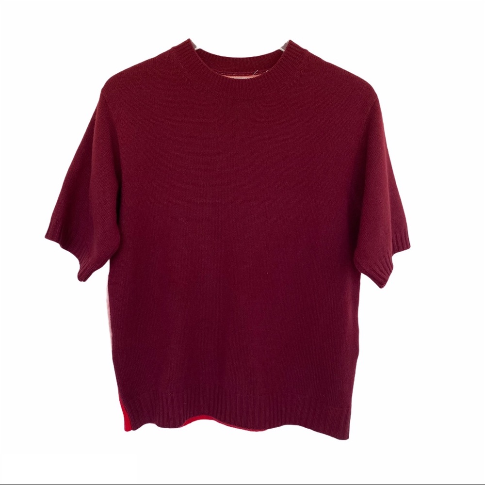 Chinti & Parker Color Block Cashmere Wool Sweater